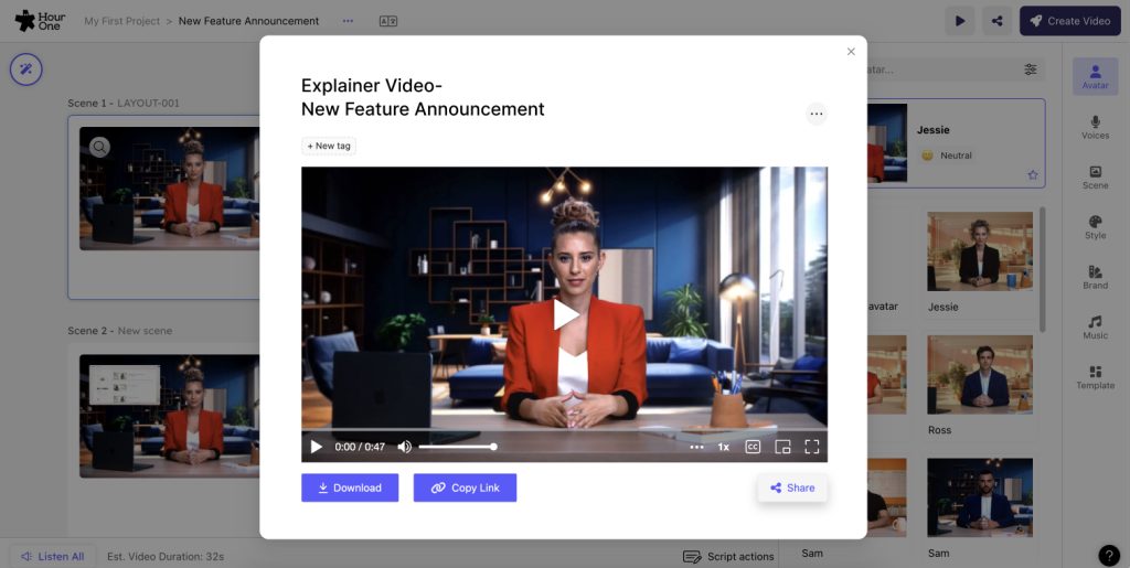 explainer video new feature announcement